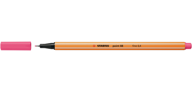 Fineliner STABILO point 88/29 Fein Rosa