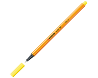 De_fineliner stabilo point 88/24 fin jaune citron