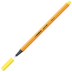 Fineliner STABILO point 88/24 Fin jaune citron