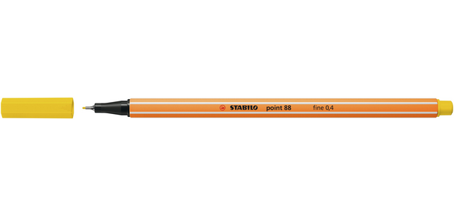 STABILO point 88/24 Fineliner Lemon Yellow