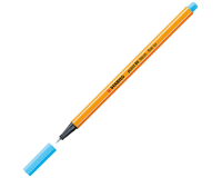 De_fineliner stabilo point 88 /024 fin bleu fluo
