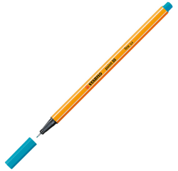 De_fineliner stabilo point 88/31 fin bleu clair