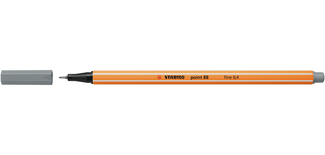 Fineliner STABILO point 88/95 Fin gris bleuté moyen
