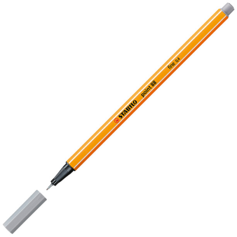 Fineliner STABILO point 88/95 Fin gris bleuté moyen