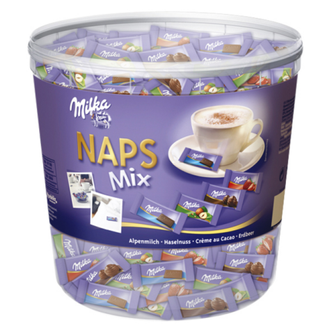 Chocolat Milka Naps mix