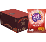 Gaufrettes Snack-a-Jacks Crispy Barbecue paprika