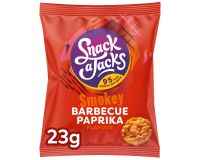Gaufrettes Snack-a-Jacks Crispy Barbecue paprika
