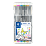 Fineliner Staedtler Pigment 308 0,3mm set 6 couleurs