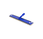 Cleaninq plastic dust mop holder with foam sole 60cm