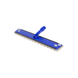 Cleaninq plastic dust mop holder with foam sole 60cm
