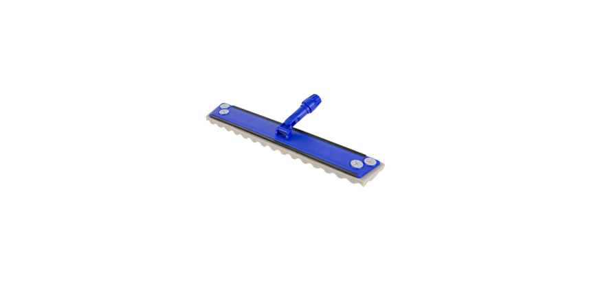 Cleaninq plastic dust mop holder with foam sole 60cm