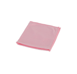 Chiffon microfibre Cleaninq Basic 38x38cm rouge 5 pièces