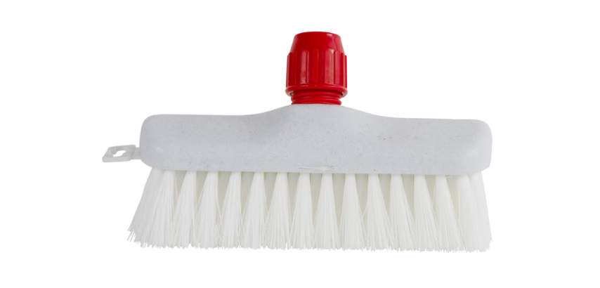 Balai brosse Cleaninq fibre plastique 23cm