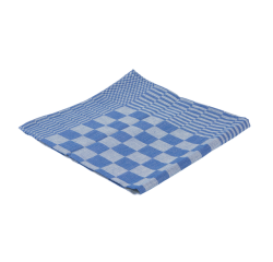 Dish towel Cleaninq blue block 65x65cm 6 pieces