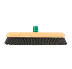 Zaalbezem Cleaninq gemengd haar met steelhouder 40cm