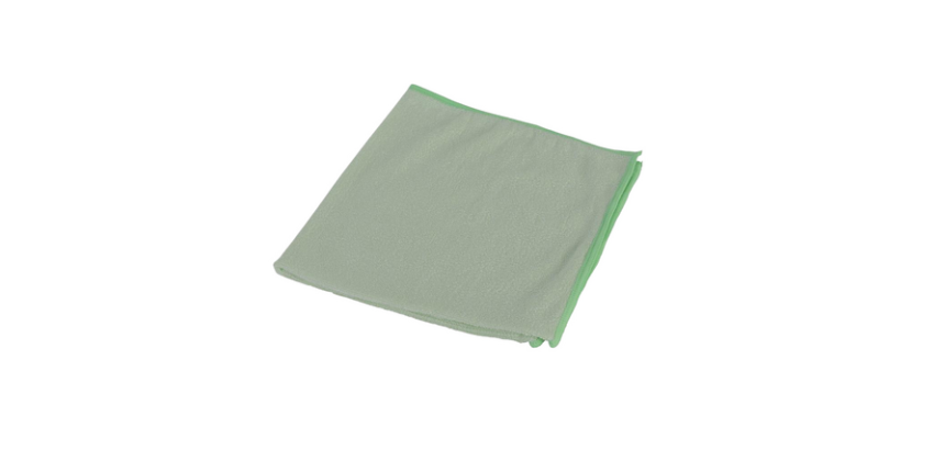 Microvezeldoek Cleaninq basic 38x38 cm groen 5 stuks