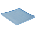Chiffon verre microfibre Cleaninq 40x40cm bleu 3 pièces