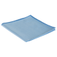 Chiffon verre microfibre Cleaninq 40x40cm bleu 3 pièces