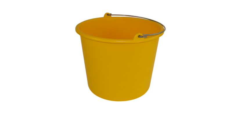 Seau Cleaninq 12L gelb