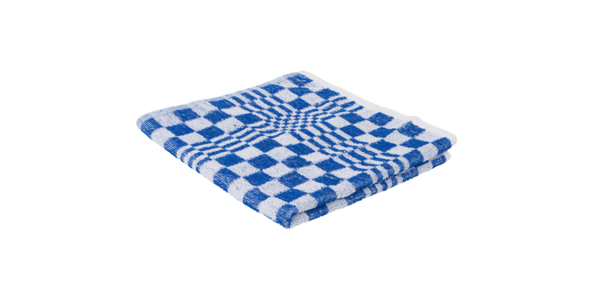 Küchentuch Reinigung Block Blau 50x50cm 3 Stück