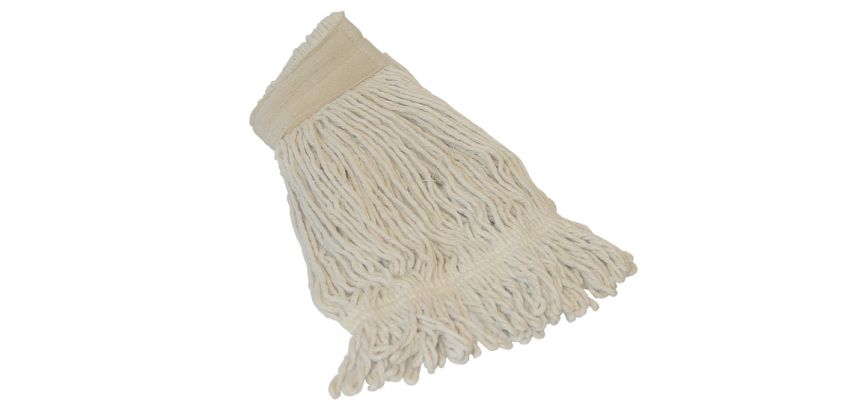 Mop with fringes Cleaninq with looped cotton strip 450g