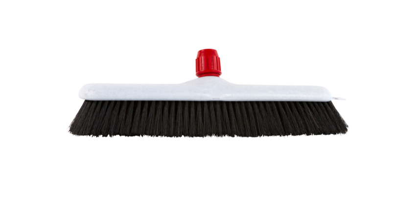 Balai de salle Cleaninq plastique fibres mélangées 40cm