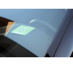 Disque de stationnement Kangaro E-car avec côté bleu et vert