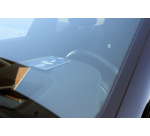 Disque de stationnement Kangaro E-car avec côté bleu et vert