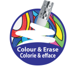 Crayons de couleur BIC Kids Illusion étui 12 couleurs