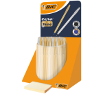 BIC Cristal Medium Ballpoint Pen Gold and Silver
