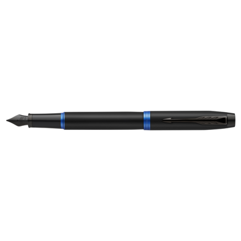 Stylo plume Parker IM Black Blue Vibrant Ring Fin