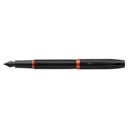 Stylo plume Parker IM Black Orange Vibrant Rings Medium