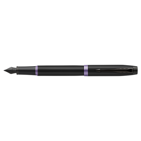 Vulpen Parker IM black purple vibrant ring fijn