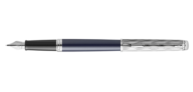 Waterman Hemisphere Fountain Pen The Essence Blue Lacquer CT Fine