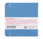 Schetsboek Talens Art Creation 80 witte vellen 140gr 120x120mm blauw
