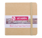 Carnet de croquis Talens Art Creation 12x12cm 140g 80 feuilles kraft