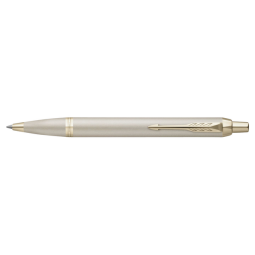 Stylo bille Parker IM Monochrome Champagne Medium