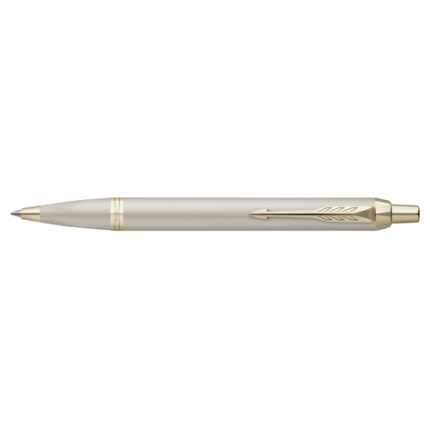 Stylo bille Parker IM Monochrome Champagne Medium