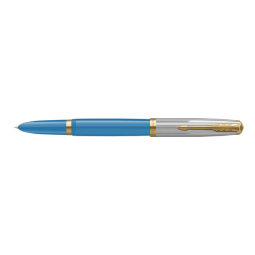 Stylo plume Parker 51 Premium Turquoise GT Medium