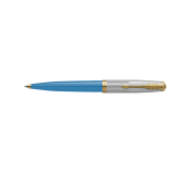 Stylo bille Parker 51 Premium Turquoise GT Medium