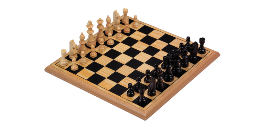 Longfield Games Wooden Chess Set 30x30cm