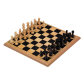 Schaakspel Longfield Games hout 30x30cm