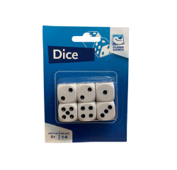 Dé Clown Games blister 6 pièces