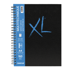 Schetsboek Canson Mix Media XL A4 60v 160gr spiraal