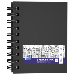 Carnet de dessins Oxford A6 80 feuilles 100g spirale