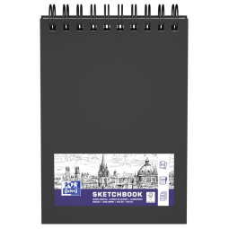 Carnet de dessins Oxford A5 50 feuilles 100g spirale