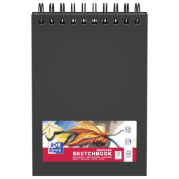 Carnet de dessins Oxford A5 40 feuilles 225g spirale