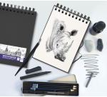 Carnet de dessins Oxford A4 50 feuilles 100g spirale
