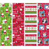 Papier cadeau Design Group Noël 300x100cm assorti