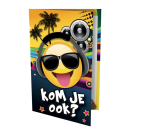 Carte d'invitation Tropical DJ 17x14,2cm (NL)